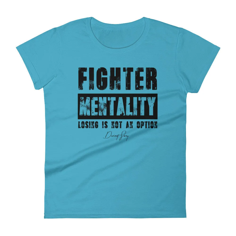 Women's Fighter Mentality short sleeve t-shirt