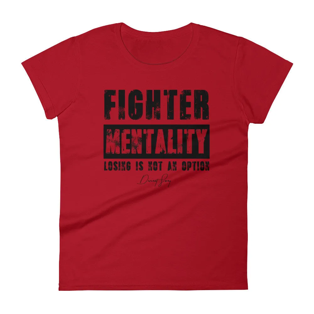 Women's Fighter Mentality short sleeve t-shirt