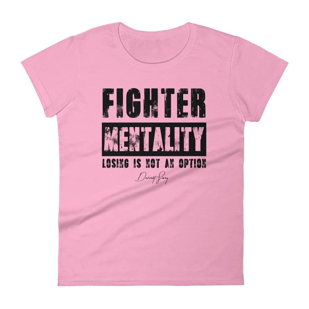 Women's Fighter Mentality short sleeve t-shirt