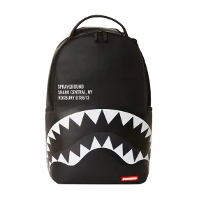 Zaino Sprayground Shark Central 2.0 Black On Grey Nero