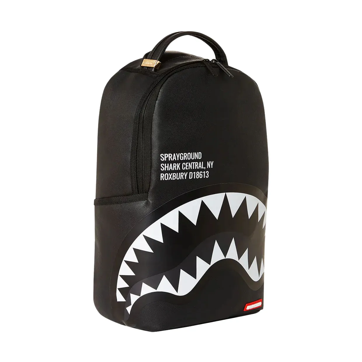 Zaino Sprayground Shark Central 2.0 Black On Grey Nero