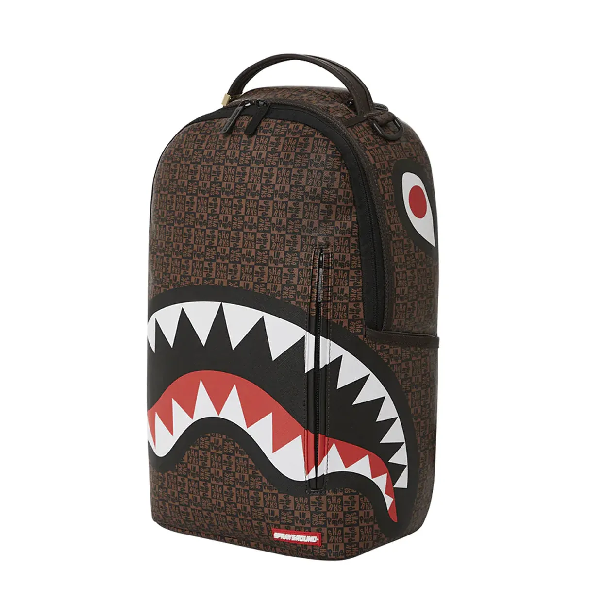 Zaino Sprayground Sharks In Paris Check Multicolor