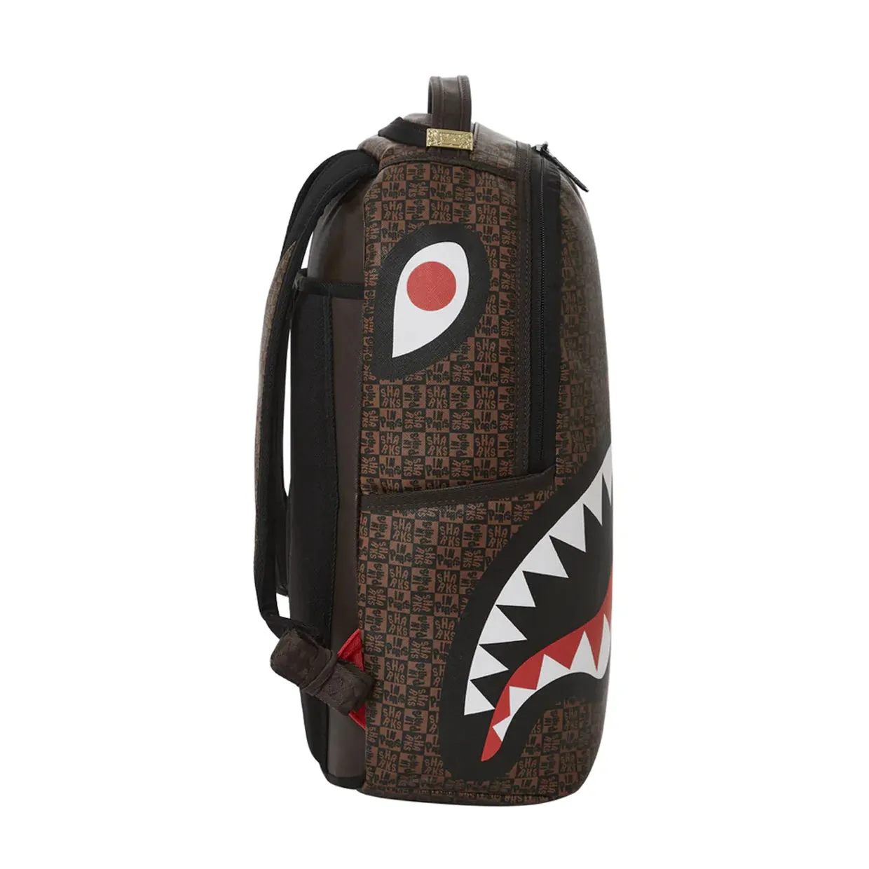 Zaino Sprayground Sharks In Paris Check Multicolor