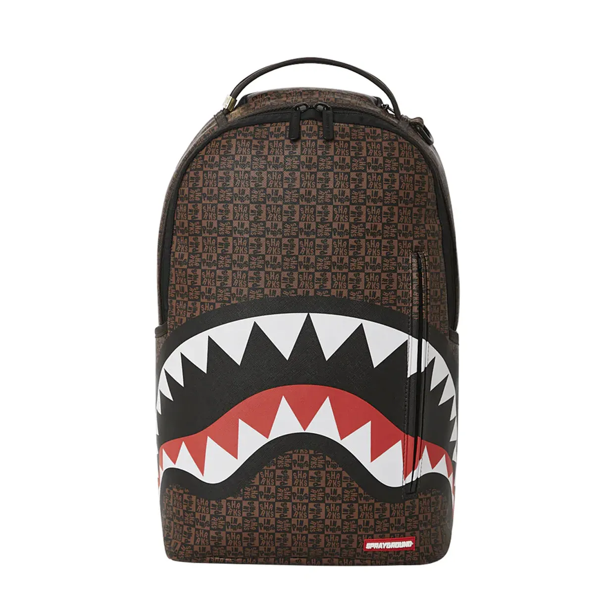 Zaino Sprayground Sharks In Paris Check Multicolor